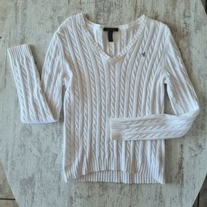 Ralph Lauren White Pullover